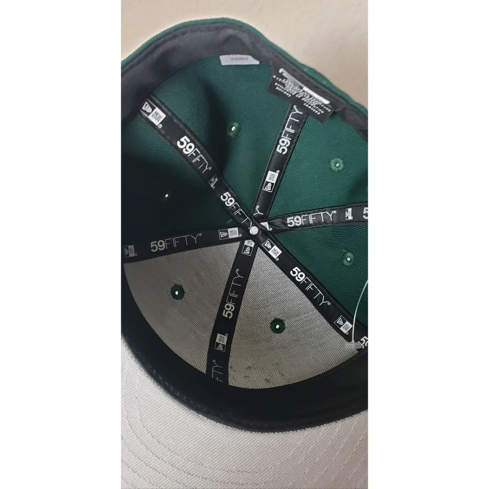 Denim Tears x New Era 59FIFTY Kras Harlem Georgia Fitted Hat Green 7 1/4 Urban